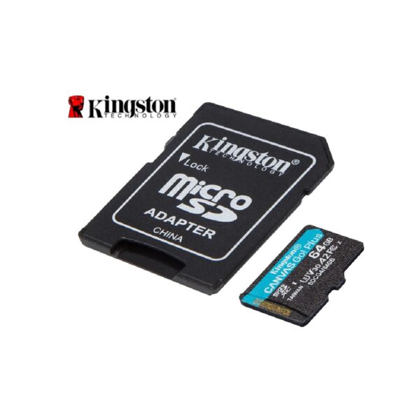 Tarjeta MicroSD Kingston 64GB A1